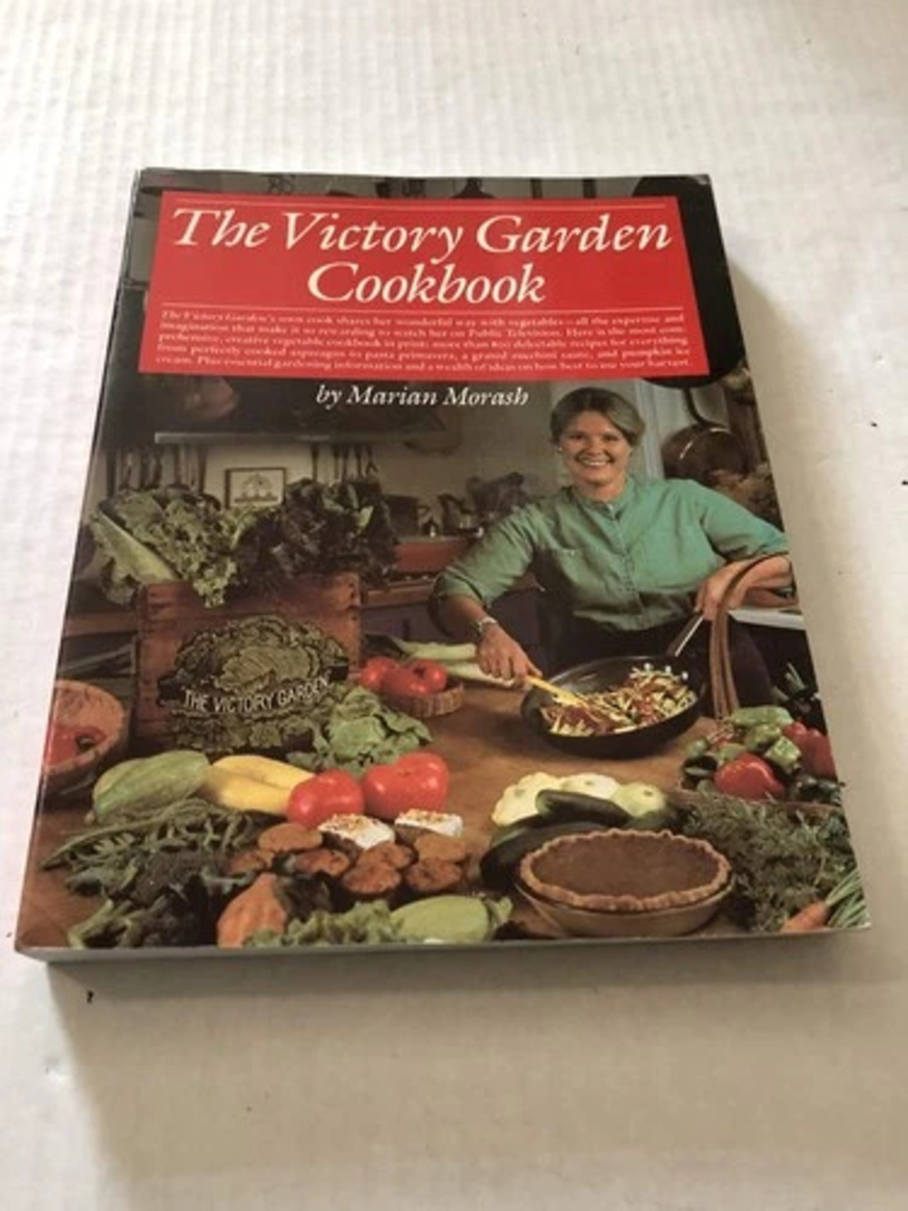 The Victory Garden Cookbook Marian Morash Hardcover Recipes